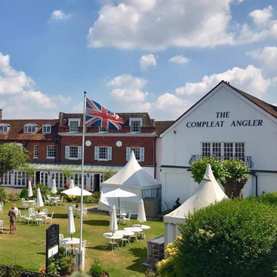 The Compleat Angler Hotel & Restaurant in Marlow, Bucks, UK