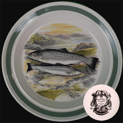 The Compleat Angler 1980s range from Portmeirion Pottery