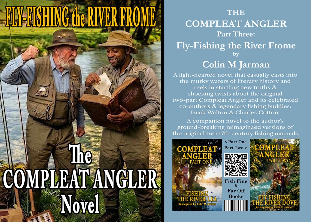 Compleat Angler Novel Cover Fly-Fishing the Frome Colin M Jarman Walton Cotton