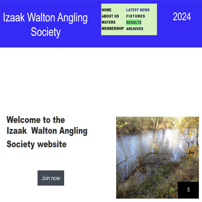 Izaak Walton Angling Society Worcester, UK